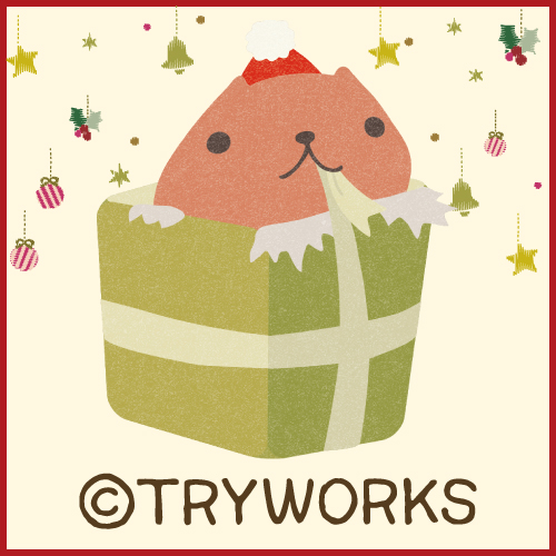 カピバラさん クリスマスデザイン登場！！